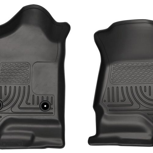 Husky Liners 18241 - HSL18241 - Husky Liners 14 Chevrolet Silverado/GMC Sierra 1500 Weatherbeater Black Front Floor Liners - Shipped in Europe - Tuningsupply.com
