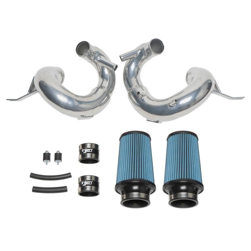 Injen SP1350P - INJSP1350P - Injen 18-22 Kia Stinger 3.3L Twin Turbo Polished Short Ram Air Intake - Shipped in Europe - Tuningsupply.com