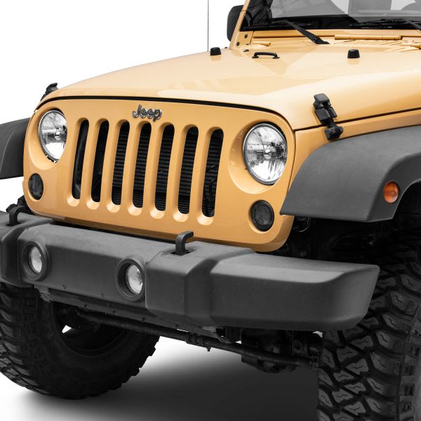 Raxiom J127017 - RAXJ127017 - Raxiom 07-18 Jeep Wrangler JK Axial Series LED Turn Signals w/ Halo (Smoked) - Shipped in Europe - Tuningsupply.com