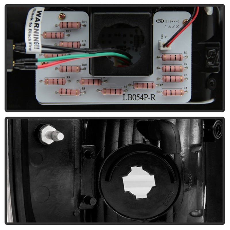 SPYDER 5083296 - SPY5083296 - Spyder 08-16 Ford Super Duty LED Tail Lights Black Smoke ALT-YD-FS07-LED-BSM - Shipped in Europe - Tuningsupply.com