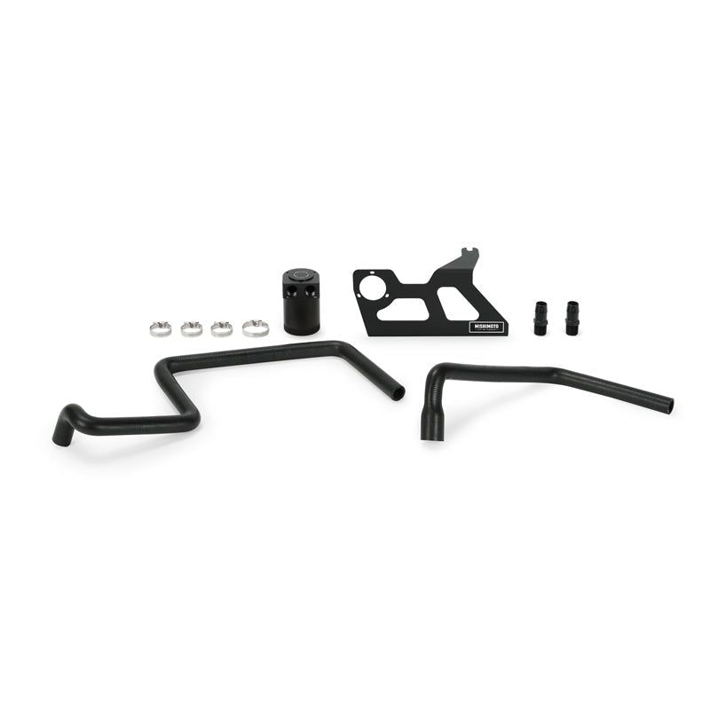 Mishimoto MMBCC-WR6-07PBE2 - MISMMBCC-WR6-07PBE2 - Mishimoto 07-11 Jeep Wrangler JK Baffled Oil Catch Can - Black - Shipped in Europe - Tuningsupply.com