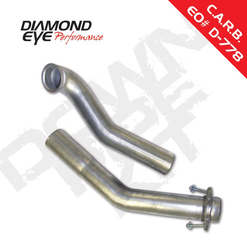 Diamond Eye Performance 122004 - DEP122004 - Diamond Eye KIT 3in Downpipe AL FORD 7.3L 94-97 - Shipped in Europe - Tuningsupply.com