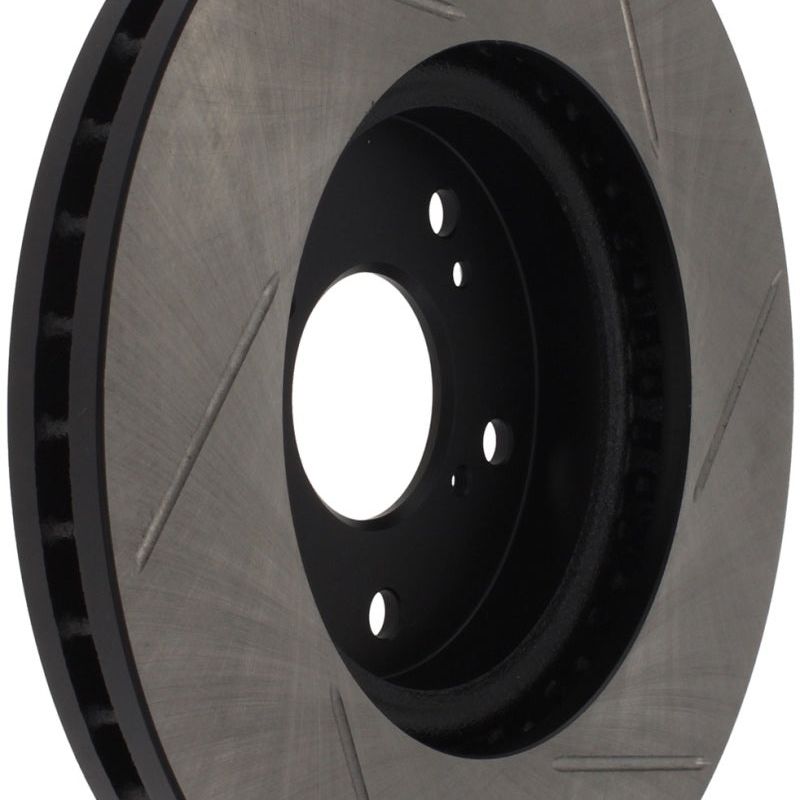 Stoptech 126.40046SR - STO126.40046SR - StopTech Power Slot Slotted 99-08 Acura TL (STD Caliper) / 01-03 CL / 04-09 TSX Front Right Rotor - Shipped in Europe - Tuningsupply.com