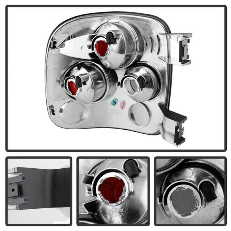 SPYDER 5078070 - SPY5078070 - Spyder Chevy Silverado Stepside 99-04 Euro Style Tail Lights Black Smoke ALT-YD-CS99STS-BSM - Shipped in Europe - Tuningsupply.com