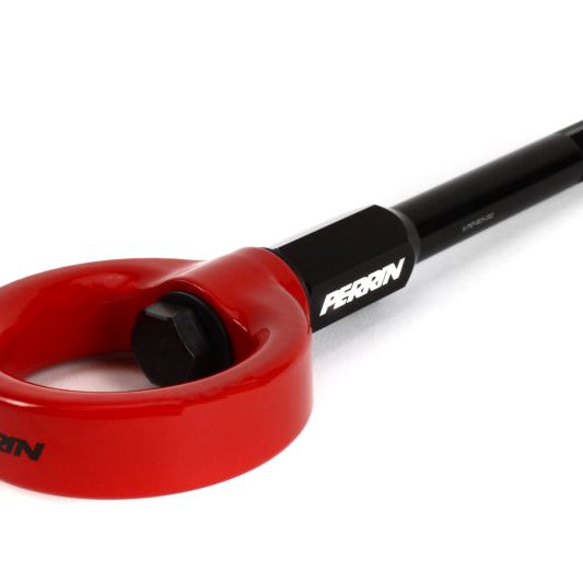 Perrin Performance PSP-BDY-230RD - PERPSP-BDY-230RD - PERRIN 02-07 Subaru WRX/STI Tow Hook Kit (Front) - Red - Shipped in Europe - Tuningsupply.com
