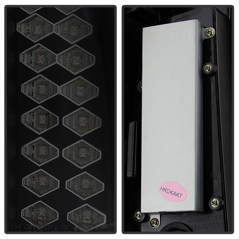 SPYDER 5077981 - SPY5077981 - Spyder Chevy C/K Series 1500 88-98/GMC Sierra 88-98 LED Tail Lights Blk Smke ALT-YD-CCK88-LED-BSM - Shipped in Europe - Tuningsupply.com