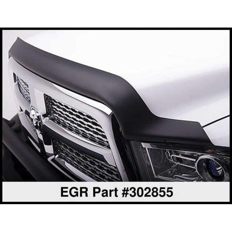 EGR 302855 - EGR302855 - EGR 10-13 Dodge Ram 2500/3500 HD Superguard Hood Shield - Matte (302855) - Shipped in Europe - Tuningsupply.com