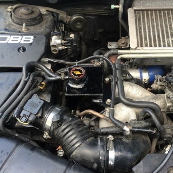 Mishimoto MMRT-WRX-01E - MISMMRT-WRX-01E - Mishimoto Subaru 02-07 WRX/ 04-14 STI WRX/STI Aluminum Coolant Expansion Tank - Shipped in Europe - Tuningsupply.com