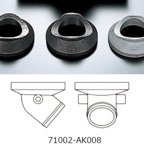 HKS 71002-AK011 - HKS71002-AK011 - HKS 50mm Weld-on Steel BOV Flange - Shipped in Europe - Tuningsupply.com