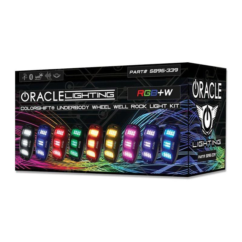 ORACLE Lighting 5895-339 - ORL5895-339 - Oracle Underbody RGB+W Wheel Well Rock Light Kit - 4 PCS - ColorSHIFT - Shipped in Europe - Tuningsupply.com