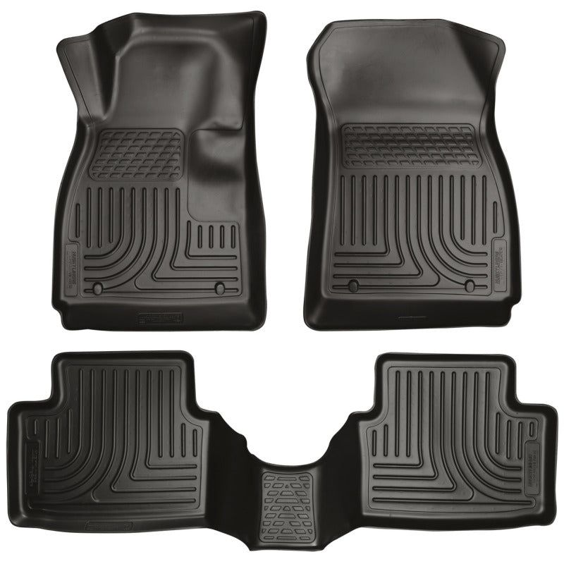 Husky Liners 99791 - HSL99791 - Husky Liners 14 Mazda 6 Touring/Grand Touring/Sport Weatherbeater Black Front & 2nd Seat Floor Liner - Shipped in Europe - Tuningsupply.com