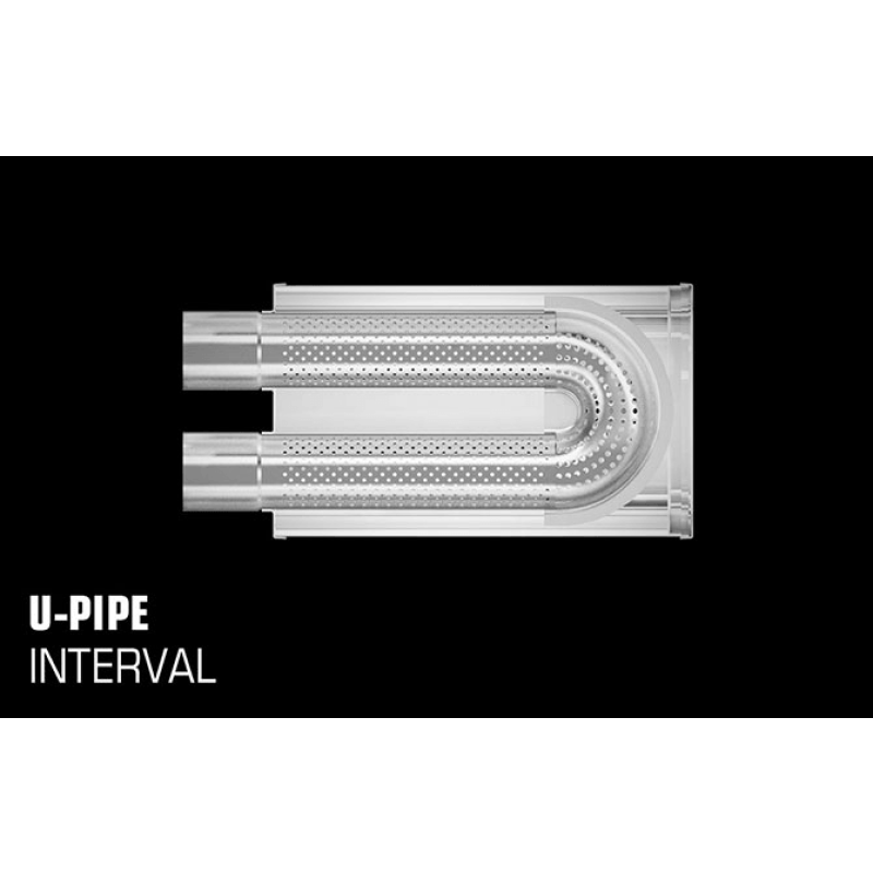 Magnaflow 14210 - MAG14210 - MagnaFlow Muffler Mag SS 14X5X8 2.5 O/O - Shipped in Europe - Tuningsupply.com