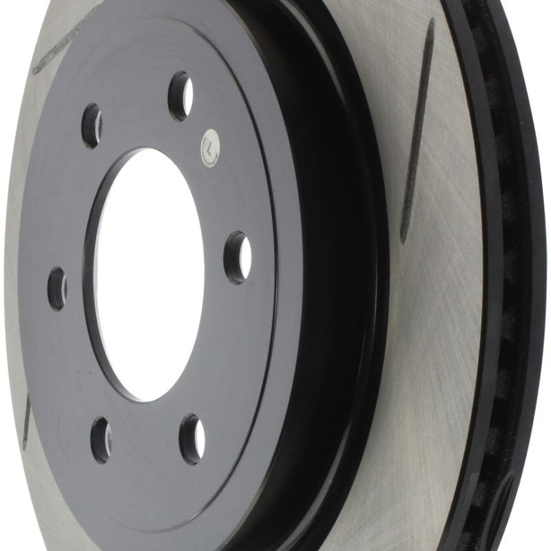 Stoptech 126.65153SL - STO126.65153SL - StopTech 2018 Ford F-150 Sport Slotted Rear Left Brake Rotor - Shipped in Europe - Tuningsupply.com