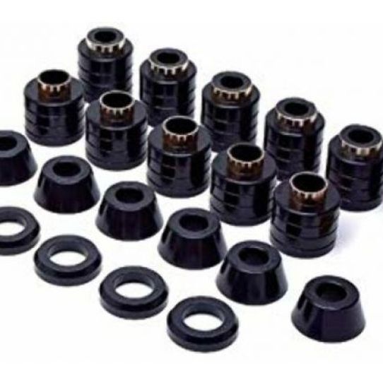Daystar KJ04002BK - DAYKJ04002BK - Daystar 1980-1981 Jeep CJ5 4WD - Polyurethane Body Mounts (Bushings Only) - Shipped in Europe - Tuningsupply.com