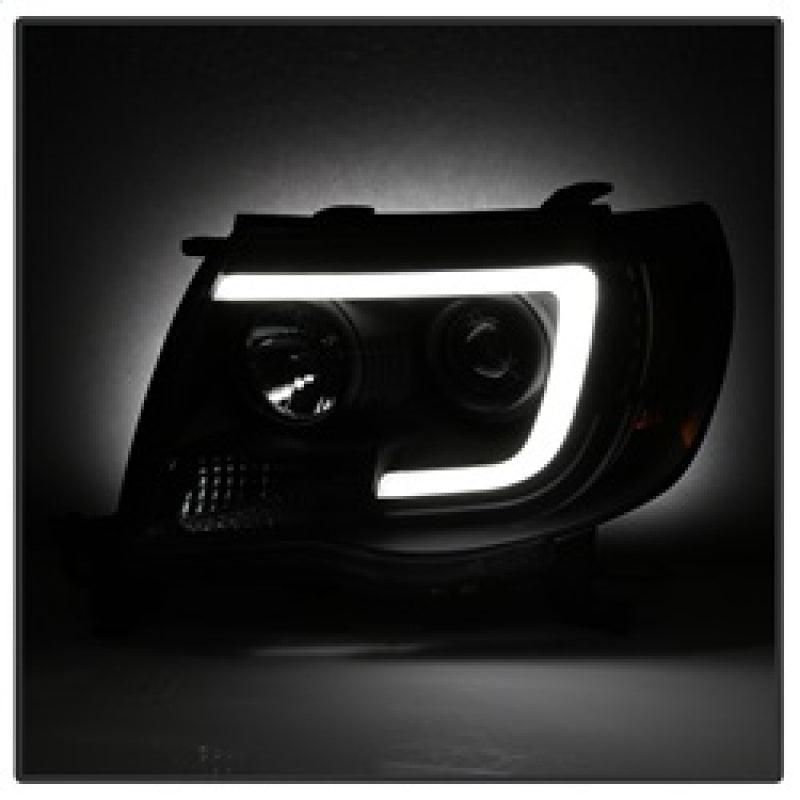 SPYDER 5084514 - SPY5084514 - Spyder Toyota Tacoma 05-11 Projector Headlights - Light Bar DRL - Black PRO-YD-TT05V2-LB-BK - Shipped in Europe - Tuningsupply.com