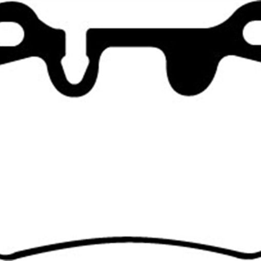 EBC DP41909R - EBCDP41909R - EBC 04-12 Aston Martin DB9 5.9 Yellowstuff Rear Brake Pads - Shipped in Europe - Tuningsupply.com