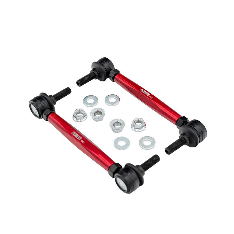 Pedders PED-424477 - PEDPED-424477 - Pedders 15-22 S550 Mustang Adjustable Endlink Kit Front - Shipped in Europe - Tuningsupply.com