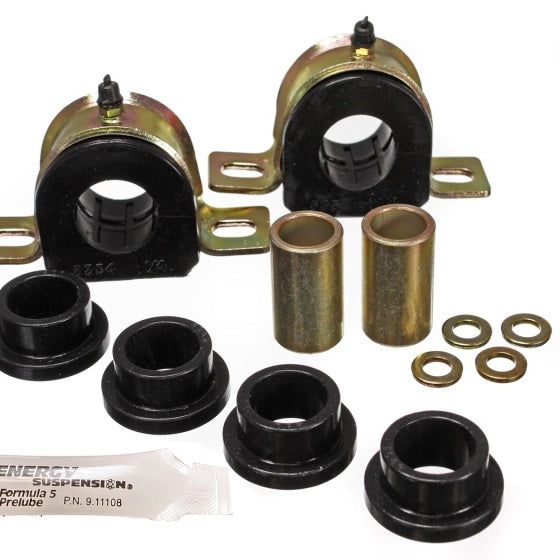 Energy Suspension 3.5180G - ENG3.5180G - Energy Suspension 73-80 GM K5 Blazer / 73-80 K10/K20/K30 Black Complete Front Sway Bar Bushing Set - Shipped in Europe - Tuningsupply.com
