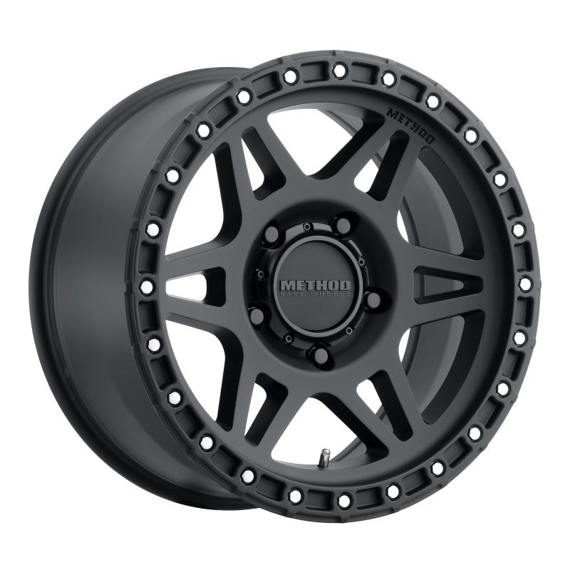 Method Wheels MR31279050512N - MRWMR31279050512N - Method MR312 17x9 -12mm Offset 5x5 71.5mm CB Matte Black Wheel - Shipped in Europe - Tuningsupply.com