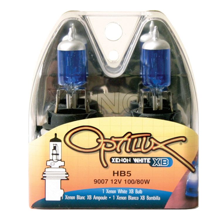 Hella LAH71070387 - HELLAH71070387 - Hella Optilux XB White Halogen Bulbs HB5 9007 12V 100/80W (2 pack) - Shipped in Europe - Tuningsupply.com