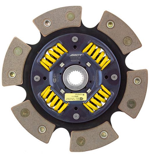 ACT 6224704 - ACT6224704 - ACT 1995 Eagle Talon 6 Pad Sprung Race Disc - Shipped in Europe - Tuningsupply.com