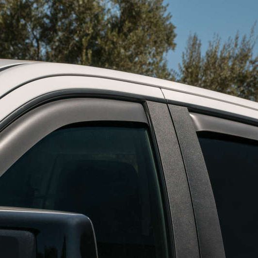 EGR 571695 - EGR571695 - EGR 2019 Chevy 1500 Crew Cab In-Channel Window Visors - Matte - Shipped in Europe - Tuningsupply.com