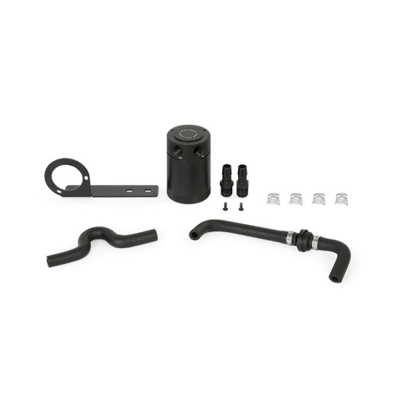 Mishimoto MMBCC-CTR-17PBEBK2 - MISMMBCC-CTR-17PBEBK2 - Mishimoto 2017+ Honda Civic Type R Baffled Oil Catch Can Kit - Black - Shipped in Europe - Tuningsupply.com