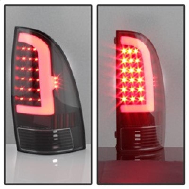 SPYDER 5082121 - SPY5082121 - xTune Toyota Tacoma 05-15 Tail Lights - Light Bar LED - Black ALT-ON-TT05-LBLED-BK - Shipped in Europe - Tuningsupply.com