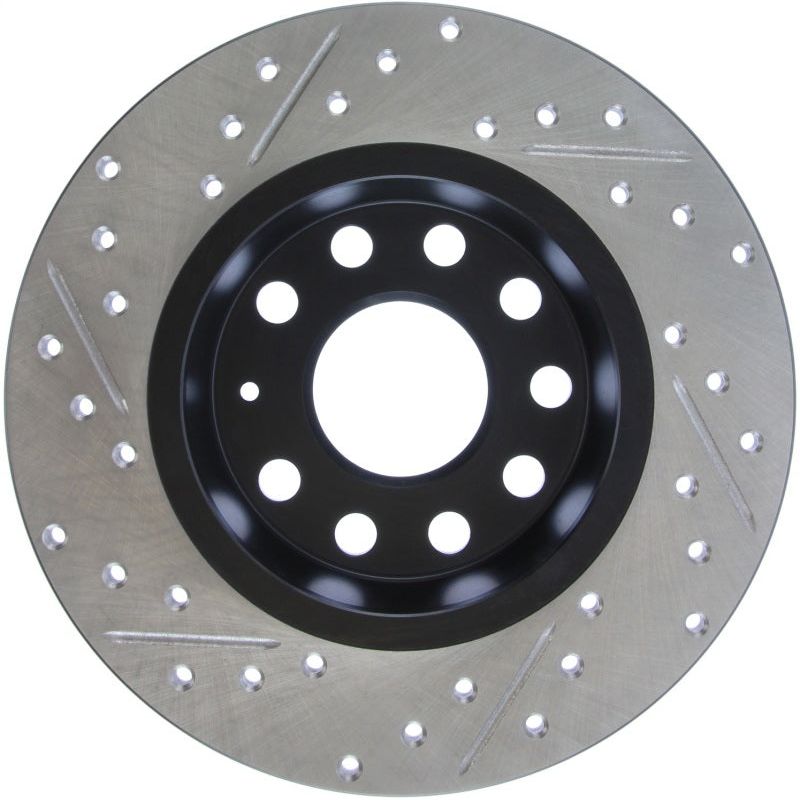 Stoptech 127.33131L - STO127.33131L - StopTech Slotted & Drilled Sport Brake Rotor - Shipped in Europe - Tuningsupply.com