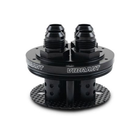 Vibrant 12787 - VIB12787 - Vibrant 4-Port Catch Can Lid Assembly - Shipped in Europe - Tuningsupply.com
