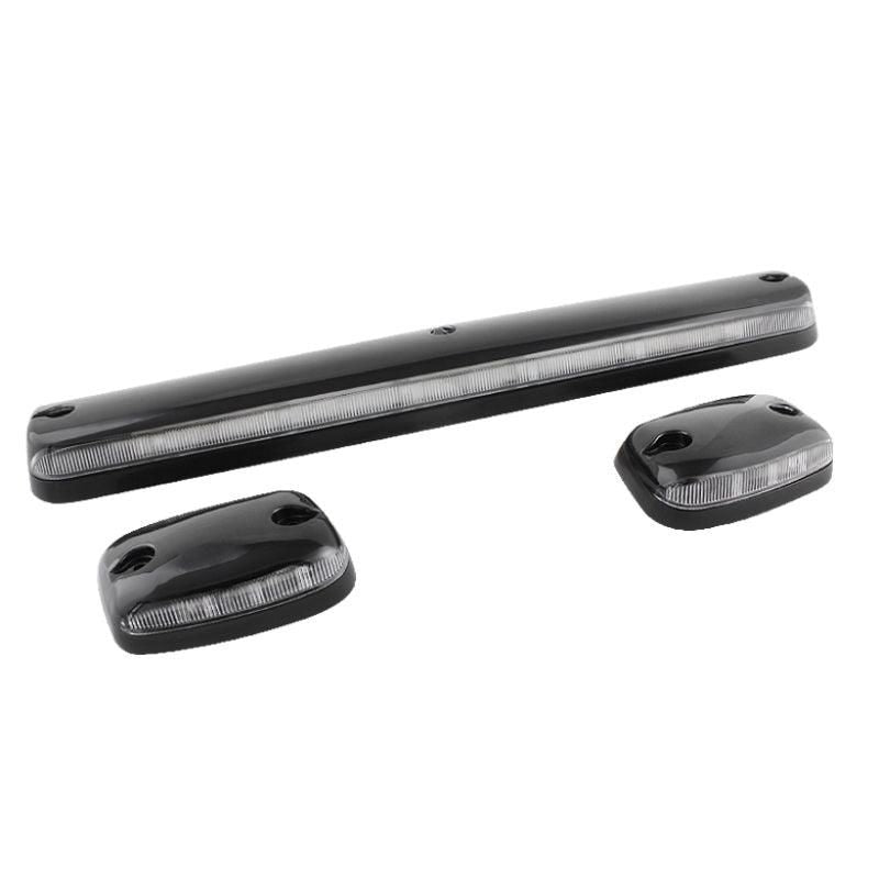 SPYDER 9924606 - SPY9924606 - xTune Chevy Silverado 07-13 Amber LED Cab Roof Lights Clear ACC-LED-CS07-CR-C - Shipped in Europe - Tuningsupply.com