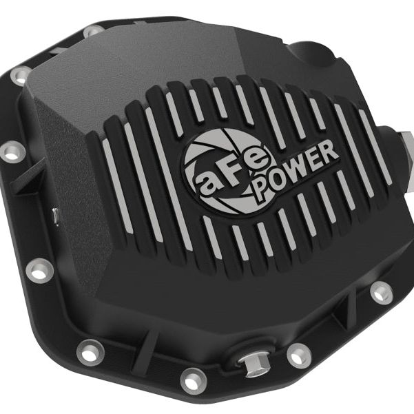aFe 46-71000B - AFE46-71000B - aFe Pro Series Rear Differential Cover Black 2018+ Jeep Wrangler (JL) V6 3.6L (Dana M220) - Shipped in Europe - Tuningsupply.com