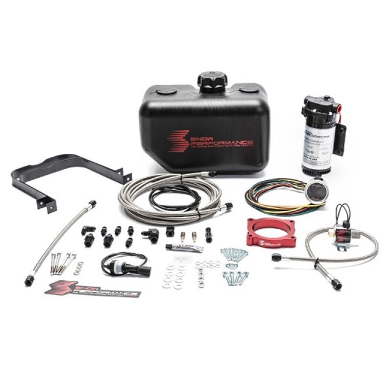 Snow Performance SNO-2132-BRD - SNOSNO-2132-BRD - Snow Performance 11-17 Mustang Stg 2 Boost Cooler F/I Water Injection Kit (SS Braid Line & 4AN) - Shipped in Europe - Tuningsupply.com