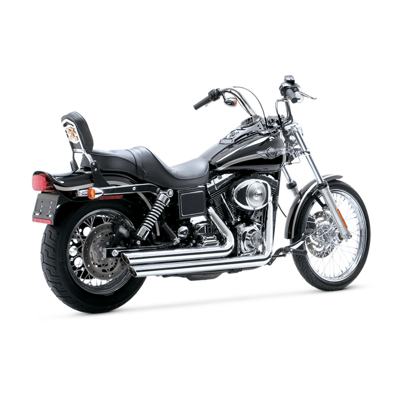 Vance and Hines 17911 - VAH17911 - Vance & Hines HD Dyna 91-05 Big Shots Staggered Full System Exhaust - Shipped in Europe - Tuningsupply.com