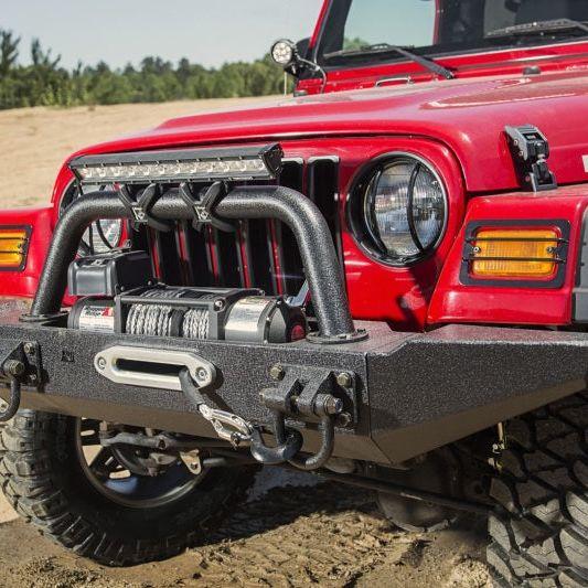 Rugged Ridge 11210.15 - RUG11210.15 - Rugged Ridge 97-06 Jeep Wrangler TJ Black Aluminum Hood Catches - Shipped in Europe - Tuningsupply.com