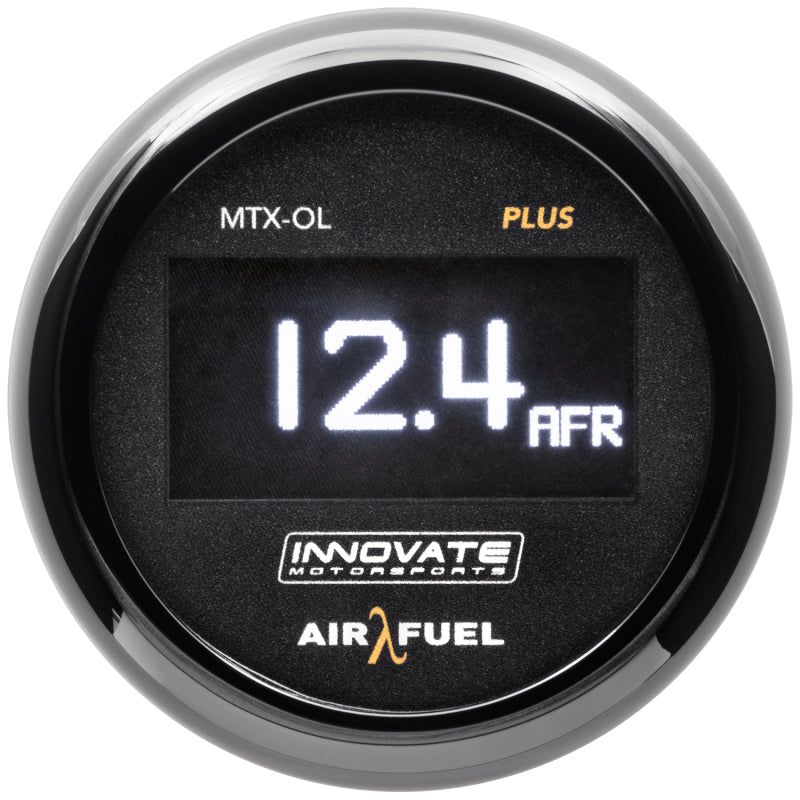 Innovate Motorsports 39350 - INN39350 - Innovate MTX-OL PLUS Wideband Digital Air/Fuel Ratio OLED Gauge Kit 8ft w/O2 Sensor - Shipped in Europe - Tuningsupply.com