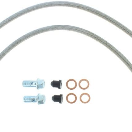 Stoptech 950.62000 - STO950.62000 - StopTech 97-03 Chevrolet Corvette Stainless Steel Front Brake Line Kit - Shipped in Europe - Tuningsupply.com