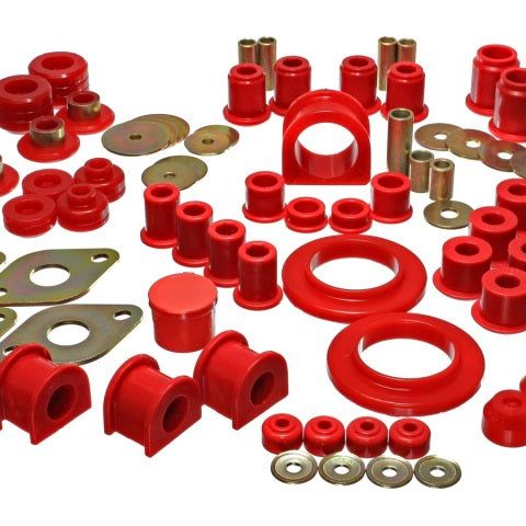 Energy Suspension 8.18104R - ENG8.18104R - Energy Suspension 95-6/00 Toyota 4WD Pickup (Except T-100 & Tundra) Red Hyper-Flex Master Bushing S - Shipped in Europe - Tuningsupply.com