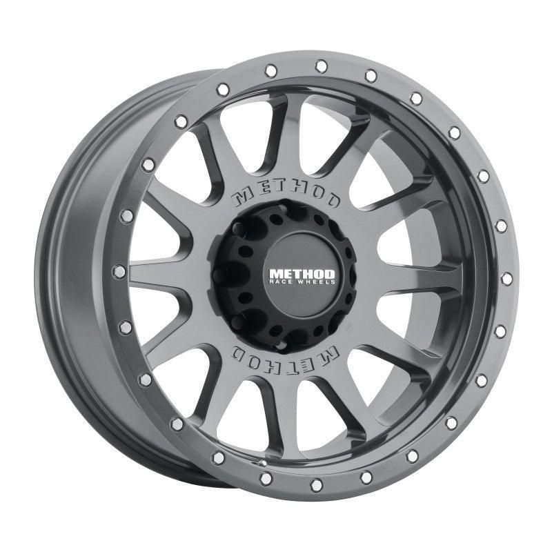 Method Wheels MR60521087824N - MRWMR60521087824N - Method MR605 NV 20x10 -24mm Offset 8x170 124.9mm CB Gloss Titanium Wheel - Shipped in Europe - Tuningsupply.com