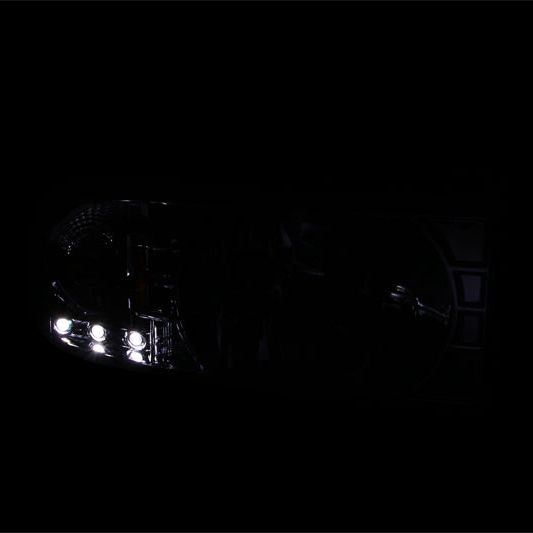 ANZO 111474 - ANZ111474 - ANZO 2003-2017 Chevy Express Crystal Headlight Black - Shipped in Europe - Tuningsupply.com