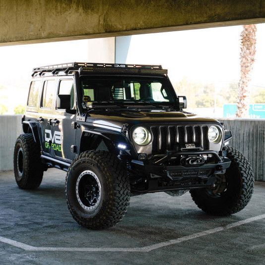 DV8 Offroad LBJL-11 - DVELBJL-11 - DV8 Offroad 2018+ Jeep Wrangler JLO A Pillar Dual Light Pod Mounts - Shipped in Europe - Tuningsupply.com