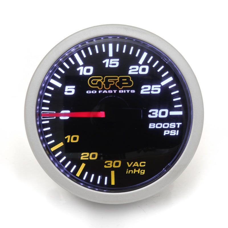 Go Fast Bits 3730 - GFB3730 - GFB 52mm Boost Gauge 30psi - Shipped in Europe - Tuningsupply.com