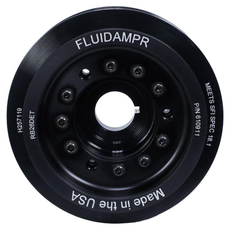 Fluidampr 610911 - FDR610911 - Fluidampr Nissan RB26DET Phase-2 BCNR33 GT-R / BNR-34 GT-R Steel Internally Balanced Damper - Shipped in Europe - Tuningsupply.com