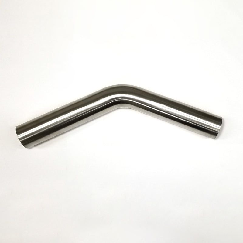 Stainless Bros 601-04526-8150 - STB601-04526-8150 - Stainless Bros 1.75in Diameter 1.5D / 2.62.0in CLR 45 Degree Bend 6.5in leg/6.5in leg Mandrel Bend - Shipped in Europe - Tuningsupply.com