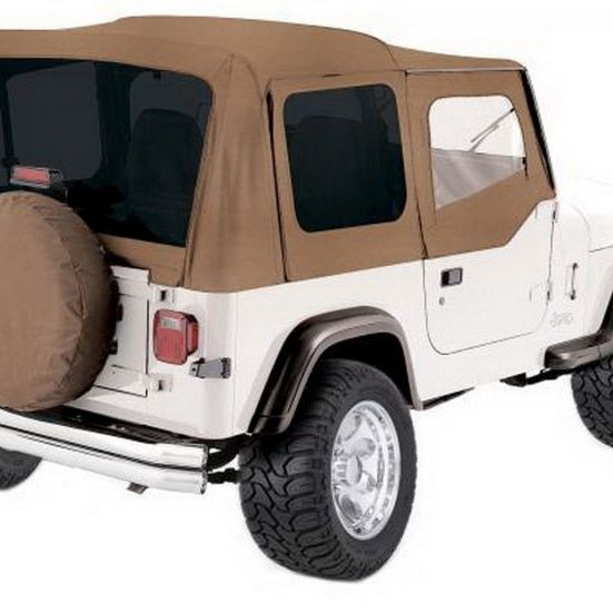 Rampage 99617 - RAM99617 - Rampage 1988-1995 Jeep Wrangler(YJ) OEM Replacement Top - Spice - Shipped in Europe - Tuningsupply.com