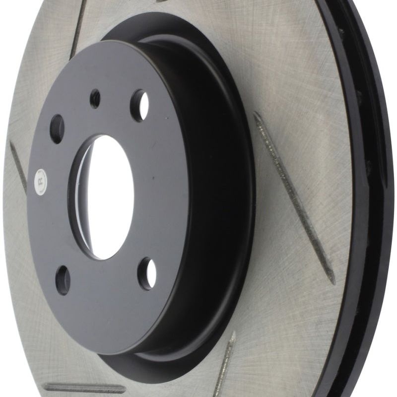 Stoptech 126.45090SR - STO126.45090SR - StopTech 16-18 Mazda Miata MX-5 Sport Slotted Front Right Rotor - Shipped in Europe - Tuningsupply.com