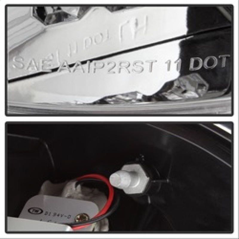 SPYDER 5003478 - SPY5003478 - Spyder Ford F150 side 97-03/F250/350/450 Super Duty 99-07 LED Tail Lights Chrm ALT-YD-FF15097-LED-C - Shipped in Europe - Tuningsupply.com