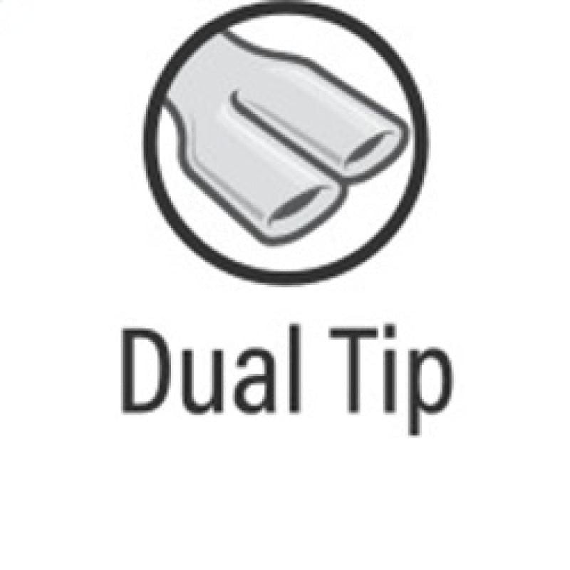 Magnaflow 14815 - MAG14815 - MagnaFlow Muffler W/Tip Mag SS 14X5X8 2.25/3 - Shipped in Europe - Tuningsupply.com