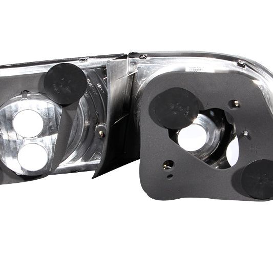 ANZO 221062 - ANZ221062 - ANZO 1996-2000 Honda Civic Coupe Taillights Black - Shipped in Europe - Tuningsupply.com