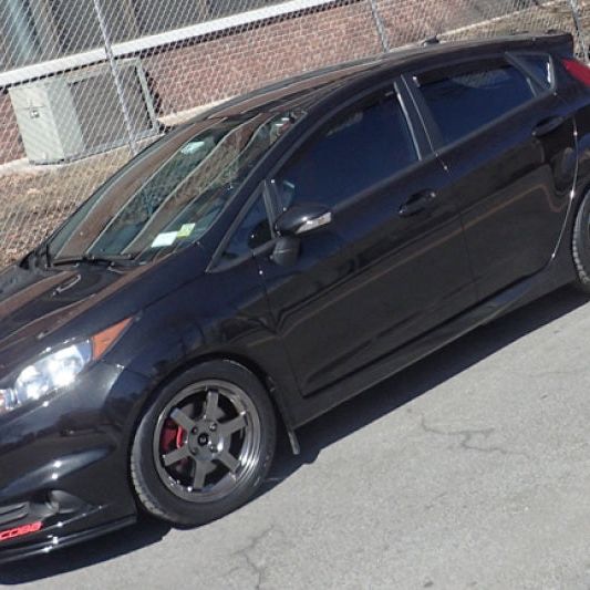 Rally Armor MF29-UR-BLK/GRY - RALMF29-UR-BLK/GRY - Rally Armor 13-19 Ford Fiesta ST Black UR Mud Flap w/Grey Logo - Shipped in Europe - Tuningsupply.com